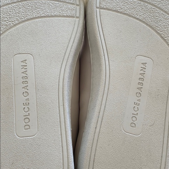 Dolce&Gabbana off white sneakers. - Picture 3 of 7